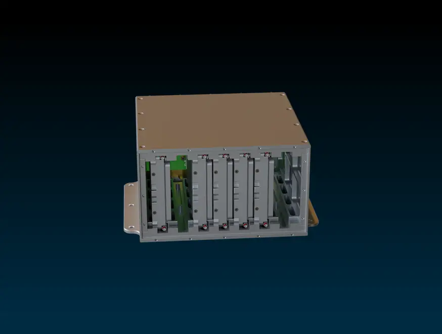 Internal layout of the Odyssey-MOD-L3 modular computer.